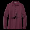 Women's Silk Touch Long Sleeve Polo Miniatura