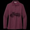Women's Silk Touch Long Sleeve Polo Thumbnail