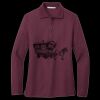 Women's Silk Touch Long Sleeve Polo Miniatura