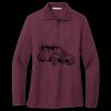 Women's Silk Touch Long Sleeve Polo Miniatura