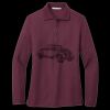 Women's Silk Touch Long Sleeve Polo Miniatura