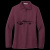 Women's Silk Touch Long Sleeve Polo Miniatura