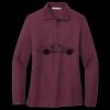 Women's Silk Touch Long Sleeve Polo Miniatura