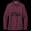 Women's Silk Touch Long Sleeve Polo Miniatura