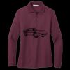 Women's Silk Touch Long Sleeve Polo Miniatura