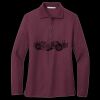 Women's Silk Touch Long Sleeve Polo Thumbnail