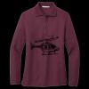 Women's Silk Touch Long Sleeve Polo Miniatura