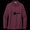 Women's Silk Touch Long Sleeve Polo Miniatura