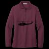 Women's Silk Touch Long Sleeve Polo Miniatura
