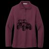 Women's Silk Touch Long Sleeve Polo Miniatura