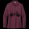 Women's Silk Touch Long Sleeve Polo Miniatura