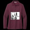 Women's Silk Touch Long Sleeve Polo Thumbnail