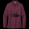 Women's Silk Touch Long Sleeve Polo Miniatura