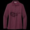 Women's Silk Touch Long Sleeve Polo Miniatura