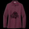 Women's Silk Touch Long Sleeve Polo Miniatura