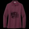 Women's Silk Touch Long Sleeve Polo Miniatura
