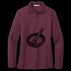 Women's Silk Touch Long Sleeve Polo Miniatura