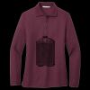 Women's Silk Touch Long Sleeve Polo Miniatura