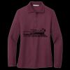Women's Silk Touch Long Sleeve Polo Thumbnail