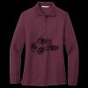 Women's Silk Touch Long Sleeve Polo Miniatura