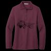 Women's Silk Touch Long Sleeve Polo Thumbnail