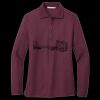 Women's Silk Touch Long Sleeve Polo Thumbnail