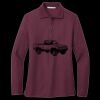 Women's Silk Touch Long Sleeve Polo Miniatura