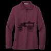Women's Silk Touch Long Sleeve Polo Miniatura
