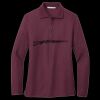 Women's Silk Touch Long Sleeve Polo Miniatura