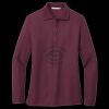 Women's Silk Touch Long Sleeve Polo Miniatura