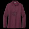 Women's Silk Touch Long Sleeve Polo Miniatura