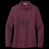 Women's Silk Touch Long Sleeve Polo Miniatura