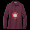 Women's Silk Touch Long Sleeve Polo Miniatura