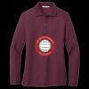 Women's Silk Touch Long Sleeve Polo Miniatura