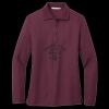 Women's Silk Touch Long Sleeve Polo Miniatura