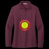 Women's Silk Touch Long Sleeve Polo Miniatura