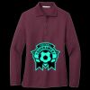 Women's Silk Touch Long Sleeve Polo Miniatura