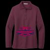 Women's Silk Touch Long Sleeve Polo Miniatura