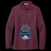 Women's Silk Touch Long Sleeve Polo Miniatura