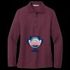 Women's Silk Touch Long Sleeve Polo Miniatura