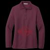 Women's Silk Touch Long Sleeve Polo Miniatura