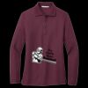 Women's Silk Touch Long Sleeve Polo Miniatura