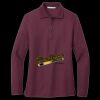 Women's Silk Touch Long Sleeve Polo Miniatura