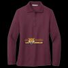 Women's Silk Touch Long Sleeve Polo Miniatura