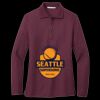 Women's Silk Touch Long Sleeve Polo Thumbnail