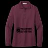 Women's Silk Touch Long Sleeve Polo Thumbnail