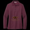 Women's Silk Touch Long Sleeve Polo Thumbnail