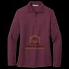 Women's Silk Touch Long Sleeve Polo Thumbnail