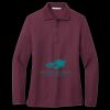 Women's Silk Touch Long Sleeve Polo Thumbnail