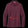 Women's Silk Touch Long Sleeve Polo Thumbnail